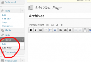 Creating custom page template in WordPress step4 300x206 Creating custom page template in WordPress