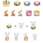Easter Bunny Icons