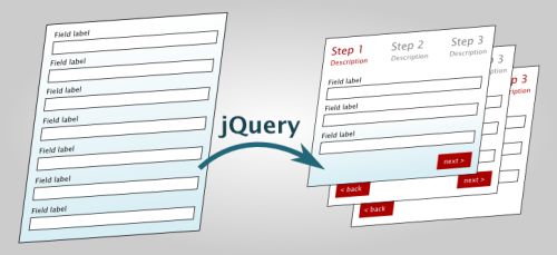  FormToWizard, Turn any webform into a powerful wizard with jQuery plugin