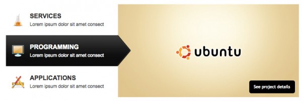 feature list 600x202 Feature List   simple &easy creation  interactive Featured Items widget  
