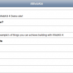 Iwebkit iPhone and iPod touch Development kit