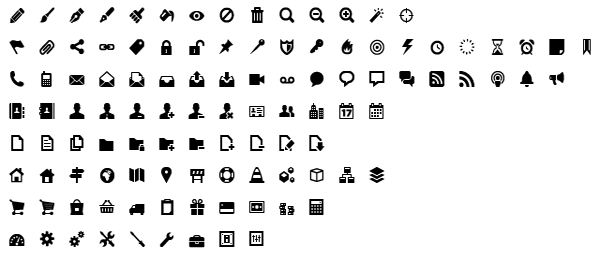 interface design icons libr 290 Free Vector icons for Wireframe and Application Design 