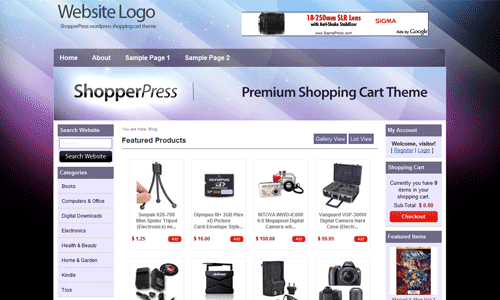 shopper-press shopper press 108 Free High Quality Wordpress Themes