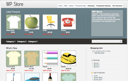 wp-store wp store 108 Free High Quality Wordpress Themes