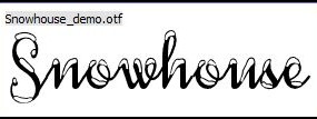 7 285x107 12 Fonts of Christmas for Your Website