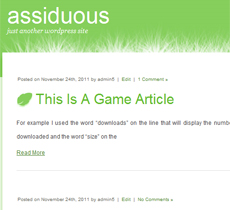 assiduous Assiduous