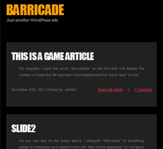 barricade Barricade
