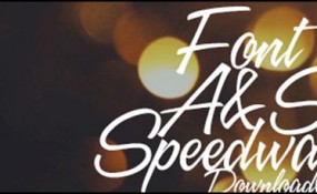Speedway 120 285x175 25 Professional High Quality Free Fonts