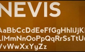 Nevis 214 285x175 25 Professional High Quality Free Fonts