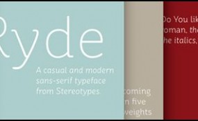 St Ryde 310 285x175 25 Professional High Quality Free Fonts