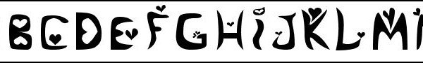 Alertse 600x90 More of the Best Valentine Fonts