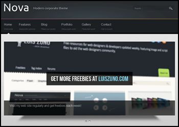 Nova 40 Free HTML5 and CSS Templates