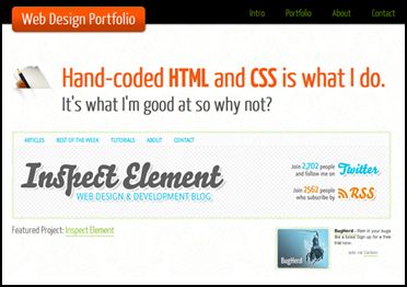 One Page Portfolio 40 Free HTML5 and CSS Templates