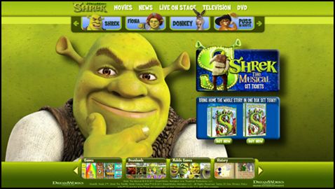 Shrek 20 Movie Sites That Can Inspire Your Design 