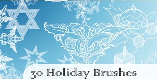 Holiday Brushes